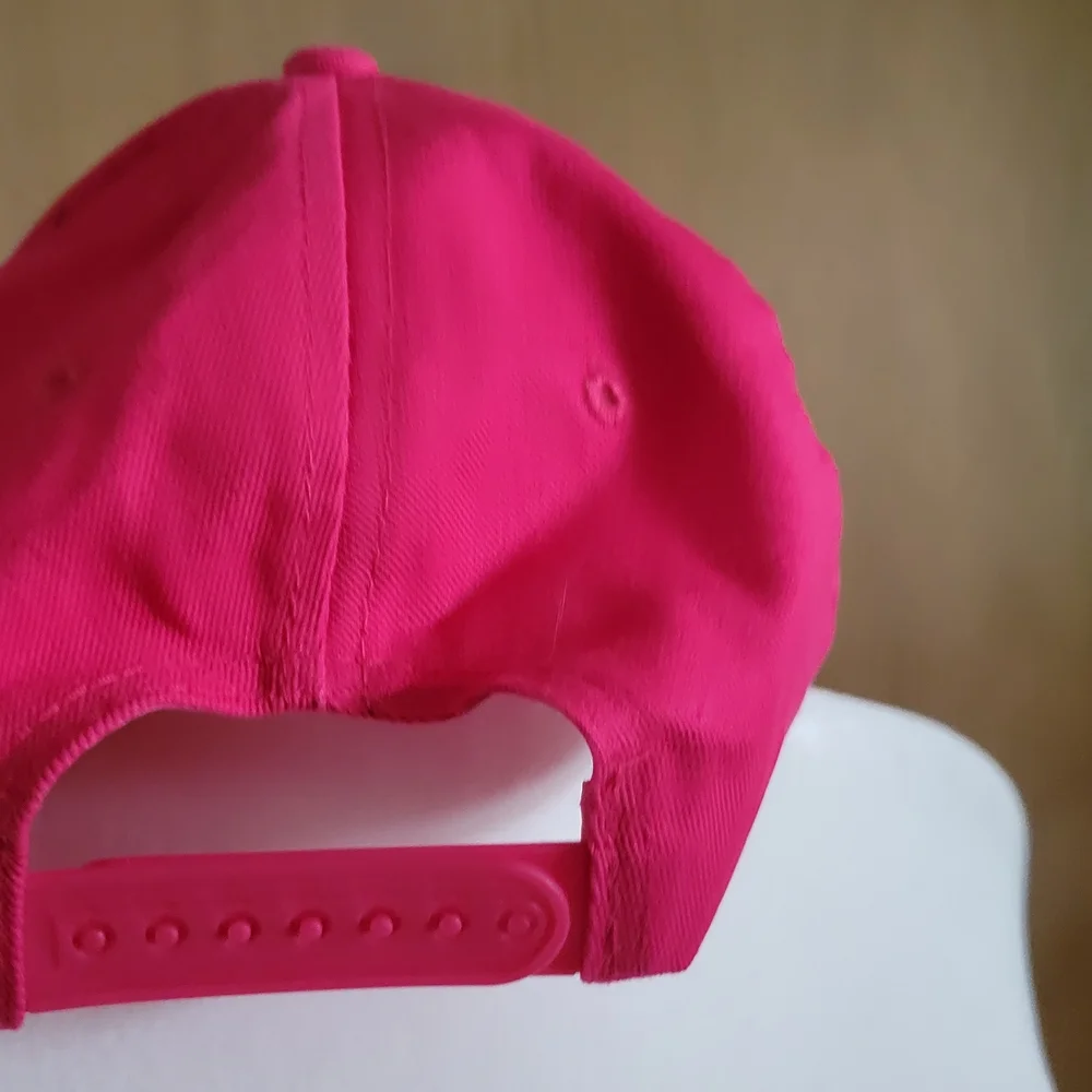 Pink Rhinestone Baseball Cap - Picture 3 of 4